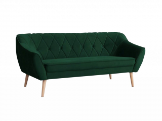 DEANA III kárpitozott kanapé - zöld