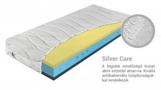 ELCAPITAN matrac 90x200 cm svájci habbal Huzat: Silver Care (felár ellenében)