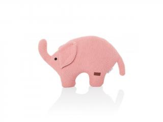 Handmade horgolt játék Elefánt - rózsaszín
