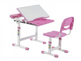 Kantare növekvő íróasztal és szék Szín: Rózsaszín