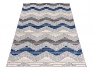 Kék BETA szőtt szőnyeg Méret: 140x200 cm