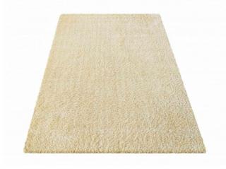 Krémszínű ENZO puha shaggy szőnyeg Méret: 120x170 cm