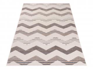 Krémszínű ULTIMO szőtt szőnyeg Méret: 80x150 cm