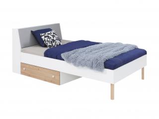 MAMBA egyszemélyes ágy ágyneműtartóval Méret: 90x200