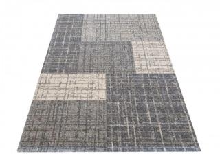 Sötétszürke mintás modern FEEL szőnyeg Méret: 120x170 cm