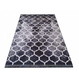 Sötétszürke skandináv DIZY szőnyeg Méret: 160x220 cm