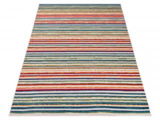 Színes csíkos modern LUPO szőnyeg Méret: 120x170 cm