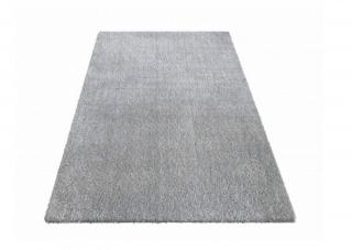 Szürke ENZO puha shaggy szőnyeg Méret: 200x290 cm