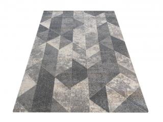 Szürke mintás modern FEEL szőnyeg Méret: 160x220 cm
