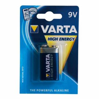 4922 9,0V ALKALINE 6LR61 E-BLOCK VARTA 1ER-BLISTER HIGH ENERGY ew02634