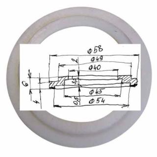 Delonghi kávéfözö alkatrész Szilikon gumitömítés szűrőtartóhoz EC5,EC6,EC7,EC8, EC9, DeLonghi kávéfőzőkhöz ew03355