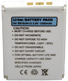 MOBILTELEFON AKKU  3,7V-1000MAH LI-ION  NOKIA 3310 ew00193