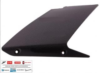 Aprilia Sr Factory BAL kopoltyú idom  (SR R / Factory   FEKETE)