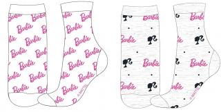 2 pár gyerek zokni készlet - Barbie, különböző minták Méret - zokni: 23-26