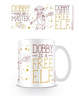 Bögre Harry Potter - Dobby has no master, Dobby is a free elf 315 ml