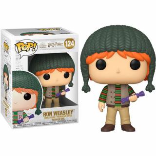 Funko POP Movies: Harry Potter - Ron Weasley (Holiday) figura