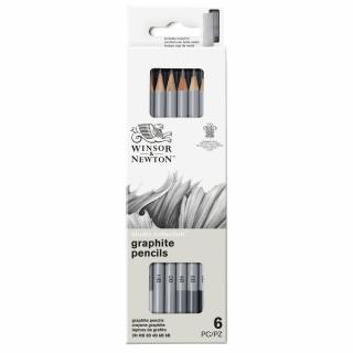 Grafitceruza készlet 6 db-os - különböző keménységű Winsor & Newton