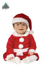 Gyerek jelmez a legkisebbeknek- Mama Santa Claus baby Méret - babáknak: 12-18 hónap
