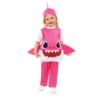 Gyermek jelmez a legkisebbeknek - Baby Shark rózsaszín Méret - gyermek: XS
