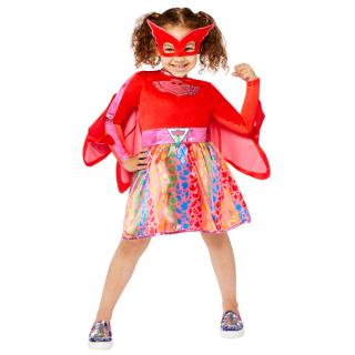 Gyermek jelmez - PJ Mask Owlette szivárványos ruha Méret - gyermek: 3 - 4 év