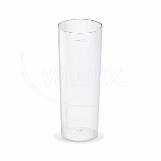 Műanyag pohár (PS) Longdrink Ø59mm 2cl/4cl/0,3L [10 db]