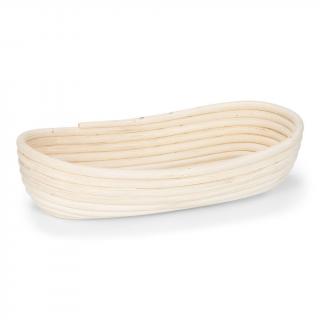 Ovális kenyér kelesztő tál Patisse Proofing basket 28 x 13 cm