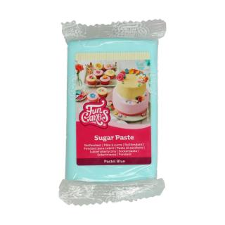 Pastel Blue pasztellkék hengerelt fondant - színes fondant 250 g