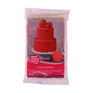 Piros hengerelt fondant Red -Színes fondant 500 g