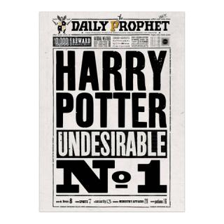 Poszter Daily Prophet Undesirable No.1 - Harry Potter
