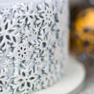 Szilikon modellező forma Hópelyhek - Sugar Snowflakes