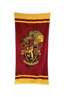 Törölköző Harry Potter - Griffendél oroszlán 75 x 150 cm