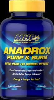 MHP Anadrox Pump &amp; Burn 224 Capsules 224 kapszula