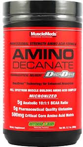 MuscleMeds Amino Decanate 360g Fruit Punch (Gyümölcspuncs)