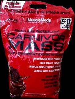 MuscleMeds Carnivor Mass 4625g 10lbs Chocolate Fudge ( Csokoládé )