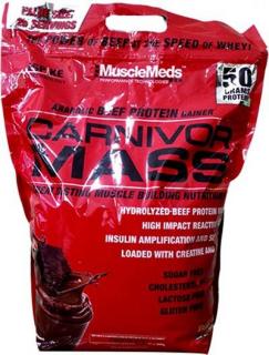 MuscleMeds Carnivor Mass 4625g 10lbs Vanilla Caramel ( Vanília Karamel )