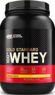 Optimum Nutrition Gold Standard 100% Whey 908g  Delicious Strawberry ( Eper)