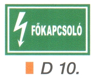 Fökapcsoló D10