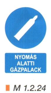 Nyomás alatti gázpalack m 1.2.24