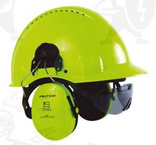 Peltor G3000 Hi-Viz sisak, MM védelem, -30°C,  65229-es, Jólláthatósági