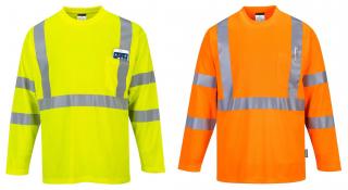 S191 - Hivis hosszú ujjú póló zsebbel