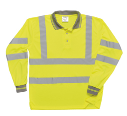 S277 HI-VIS HOSSZÚ UJJÚ PÓLÓING , Jólláthatósági