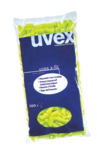 Uvex x-fit, lime színű, utántöltő, adagolóhoz (SNR 37dB) U2112.003-as füldugó