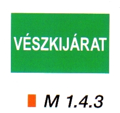 Vészkijárat m 1.4.3