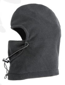 xbalb_Balaclava símaszk állítható nyílással, 250g/m2 sötétszürke thermo-polárból
