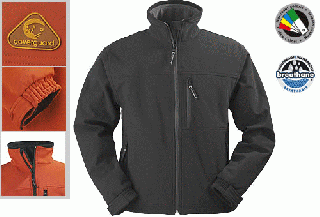 YANG FEKETE FÉRFI SOFTSHELL munkavédelmi kabát (5YANB)