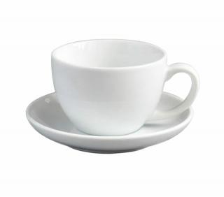 Ancap Open Cappuccino 180ml csésze+tányér -fehér
