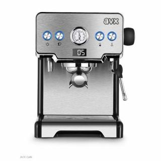 AVX EM TB1 2022 Kávégép + TB1 Barista csomag + AVX C401G kávéőrlő Grafit szűrke