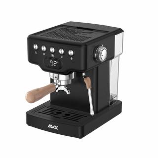 AVX EM3202BE Hófehérke Black Edition Kávégép + Kingrinder K6 Kéziőrlő
