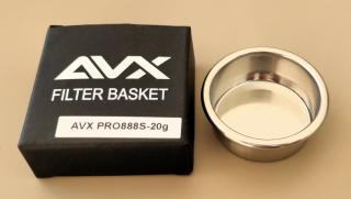 AVX PRO 888S 58mm 20g-os  Precíziós Szűrőkosár