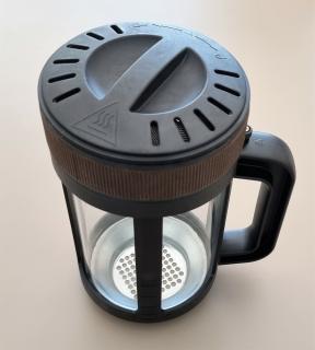 AVX-SCR210 300g-os Kávépörkölő készülék üveg felső rész
